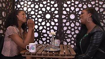 Layton Benton And Jamie Sullivan Have A Fun Lesbian Date