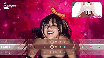 can you handle exotiqfox's bouncy tits bouncing on your dick? this asian solo gooner girl masters masturbation for intense orgasm.