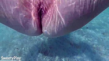 multiple creampies underwater, cumming inside thrice! 💦