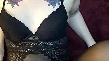 First time making a footjob in stockings, do you like that?
