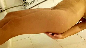 Redhead Teen 18+ Gets Steamy in Shower Bath