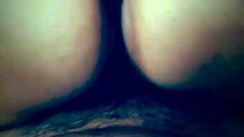 Latina teen rides cock in threesome, sucking and getting assfucked by tattooed european 😏