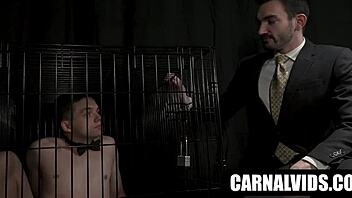 Adam Snow, Jack Aries, Marcus Rivers bend over for cock