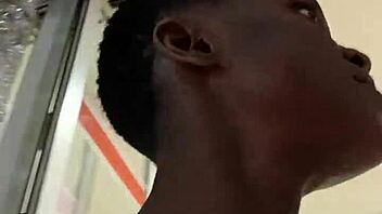 That Nigerian Bitch Who Decides To Visit The West Hils Mall Only Ends Up Being Masturbation In The Washroom