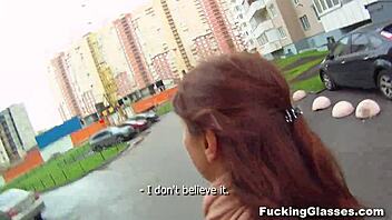 rina teen gets banged hard on stairway, no shame! 😜