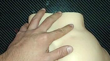 Candy Fucked Doggy Style with Cum on Huge Ass