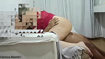 Hot Latina Neighbor Fakes Innocence While Taking Big Black Cock!