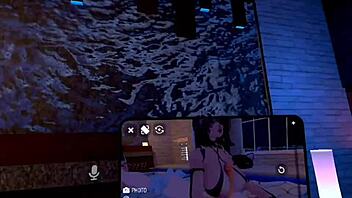 Mistress Megara dominates in VRChat session today