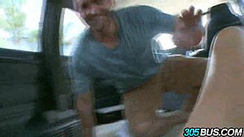 uh, me and lexi swallow are messin around on the bus... suckin n fuckin!