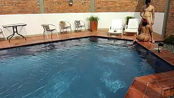 Ever tried naughty stuff with your step-nephew by the pool on vacation? It's unreal!