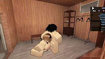 Roblox and Kitten, ready to get fucked by male domination?