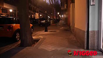 lizzie falconnat's sugar daddy arranges interracial sex with a black man, fulfilling her cuckold fantasy despite his age