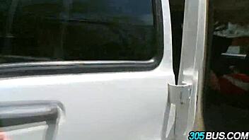 uh, me and lexi swallow are messin around on the bus... suckin n fuckin!