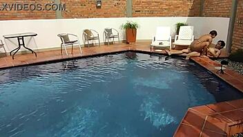 Ever tried naughty stuff with your step-nephew by the pool on vacation? It's unreal!