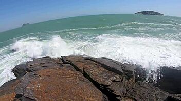 peeing and SEX on the BEACH part 1