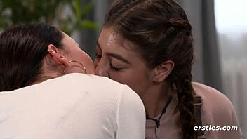 Nat’s First Lesbian Fun with Curious Friends