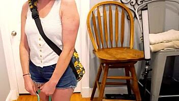 Phoenix Rae Fingers Her Pussy and Sucks a Hard Cock