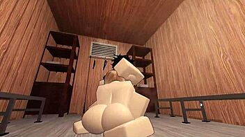 Roblox and Kitten, ready to get fucked by male domination?