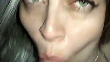 sexy lady in southern chile swallows cum like a pro, watch her take it all!