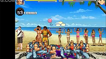 hentai mugen taimanin asagi gets pounded in wild gangbang