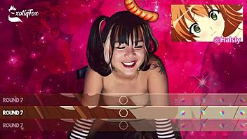 can you handle exotiqfox's bouncy tits bouncing on your dick? this asian solo gooner girl masters masturbation for intense orgasm.