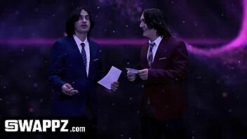 Reale o sogno? Matrone tettona scambiano figliastri per copertura di sborra