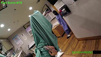 Doctor Tampa, ready for cum extraction with nonbinary docs in gloves?