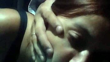 first time babe handles old cock in uber car ride.