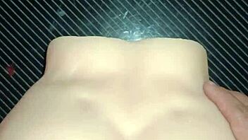 Candy Fucked Doggy Style with Cum on Huge Ass