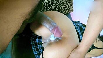 Spanish whore ass farting fingering