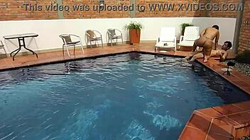 Ever tried naughty stuff with your step-nephew by the pool on vacation? It's unreal!