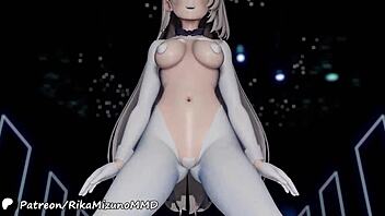 Sakurako Utazumi Performs Sexy Disco Dance In Bunny Cosplay At Night Club