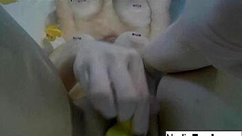 why is sexy nadia masturbating in the bath with rubber duckies?