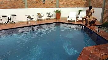 Ever tried naughty stuff with your step-nephew by the pool on vacation? It's unreal!