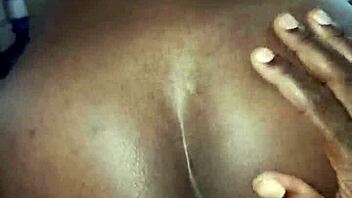 african couple heats up with reverse cowgirl action in a steamy homemade clip.