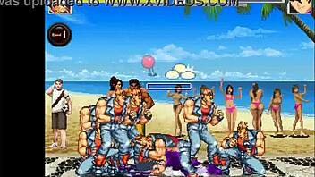 hentai mugen taimanin asagi gets pounded in wild gangbang