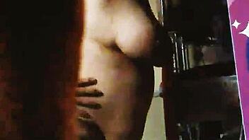 Bound bbw wife creampie