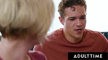 Uh, caught stepmom Dee Williams watchin’ porn, tryin’ anal now!