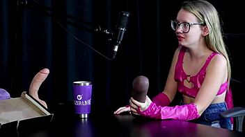 uh, this 18-year-old cutie shows how she’ll suck first time... damn, so hot!