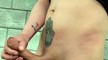 Homemade flashing in nature's public spot