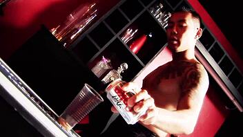 super sexy blonde getting fucked in the ass, pussy, and mouth by two men?