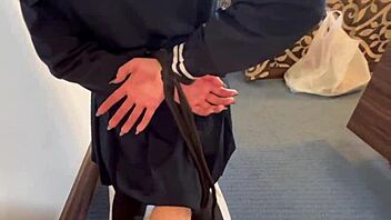 Punished Doll Sucks Cock Hard In Garage For Facial Cumshot