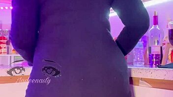 Ms Bulma Briefs Gives You A Show In Her Kitchen