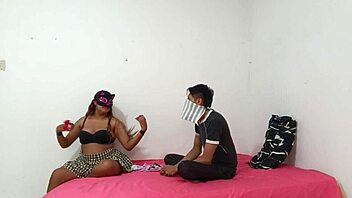 step-siblings play truth or dare, end up in hot action