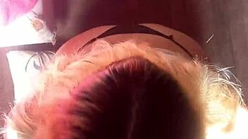 She was woken up at 8 and then she had to do blowjob