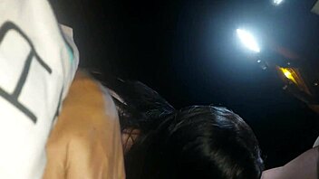 i grabbed two big cocks after the party and got fucked on the street