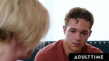 Uh, caught stepmom Dee Williams watchin’ porn, tryin’ anal now!