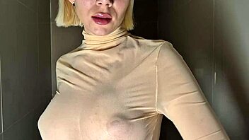 shower time turns wild with mycandyalice touching herself.