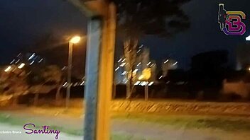 The director's secretary is caught in the square during dinner.