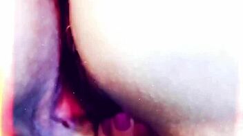 maturemons polishing my pussy lips close up